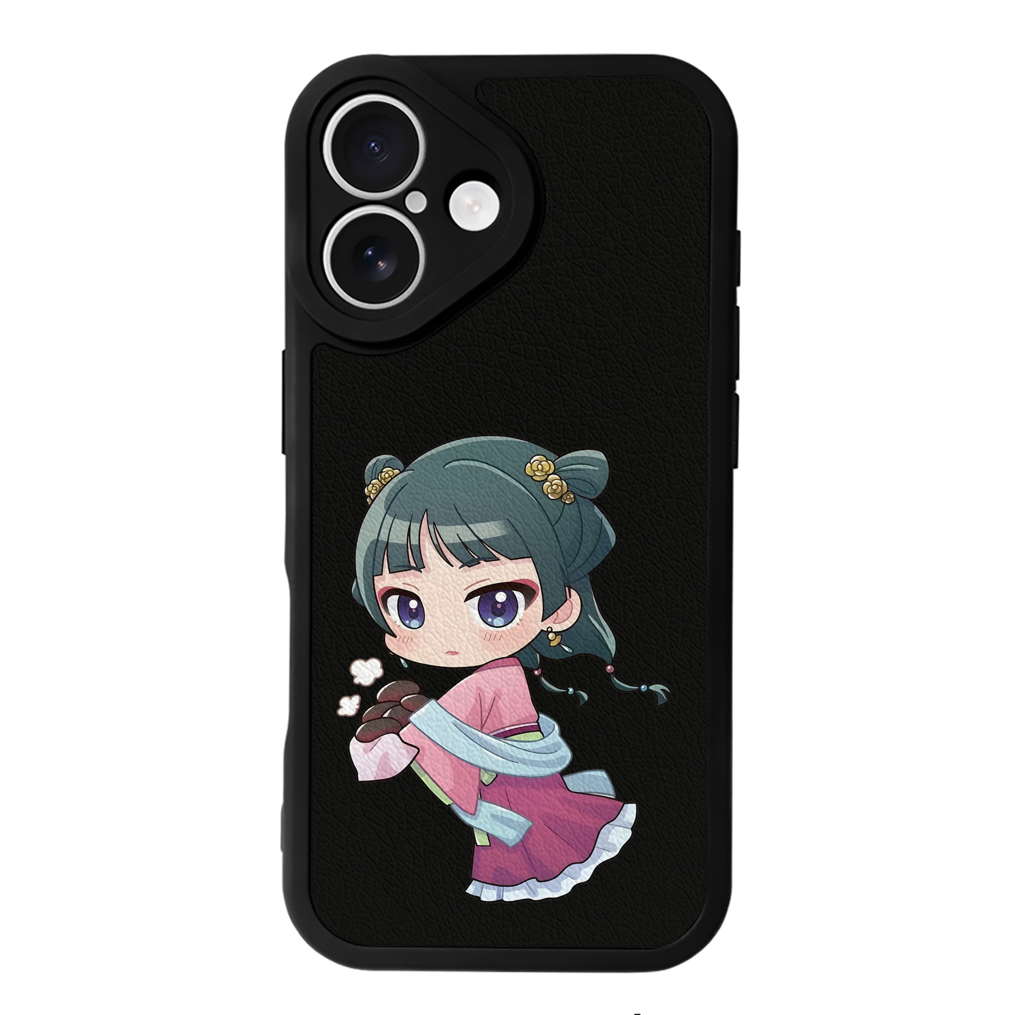 （画像用） 薬屋のひとりごと The Apothecary Diaries 【iPhone 16シリーズ対応】シリコンスマホケース（レザー調） 材質：シリコン